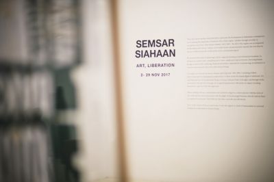 SEMSAR SIAHAAN - ART, LIBERATION (个展) @ARTLINKART展览海报 SEMSAR SIAHAAN - ART, LIBERATION (个展)