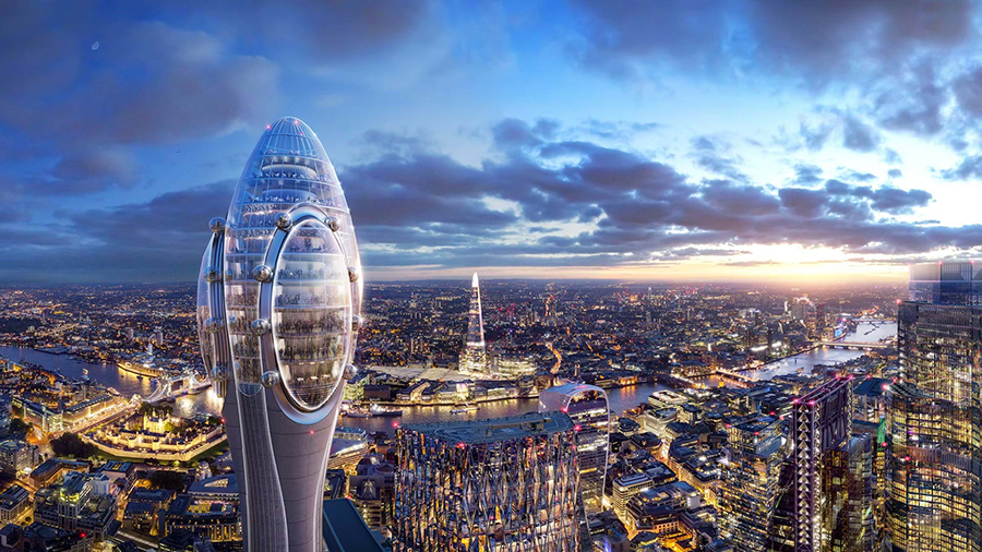 Norman Foster’s New London Skyscraper: Tulip or Q-Tip? - 诺曼·福斯特的新伦敦摩天大楼：郁金香还是Q-Tip？